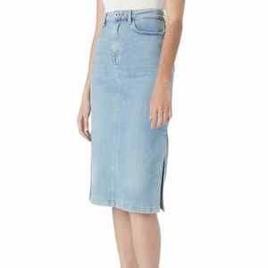 Outland Denim Midi Skirt- Authentic 98% Organic Cotton 2% Elastane, 31W